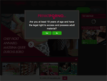 Tablet Screenshot of privatporno.com